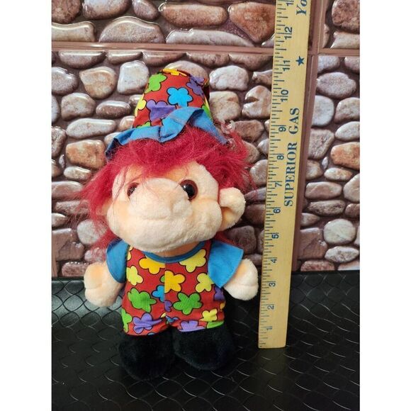 VINTAGE 1992 TROLIO TROLLS JESTER CLOWN #A80 - Picture 5 of 5